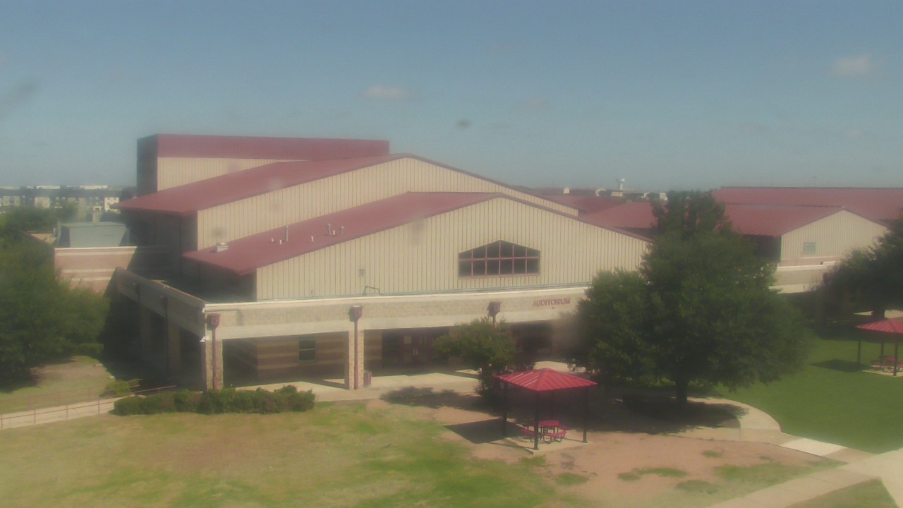 Thumbnail for current weather camera view from Manor HS in Manor, Texas