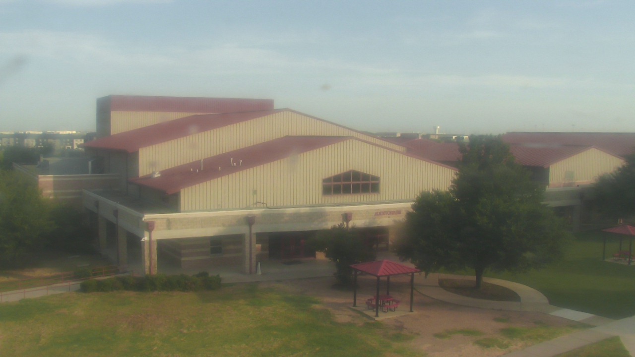 Thumbnail for current weather camera view from Manor HS in Manor, Texas
