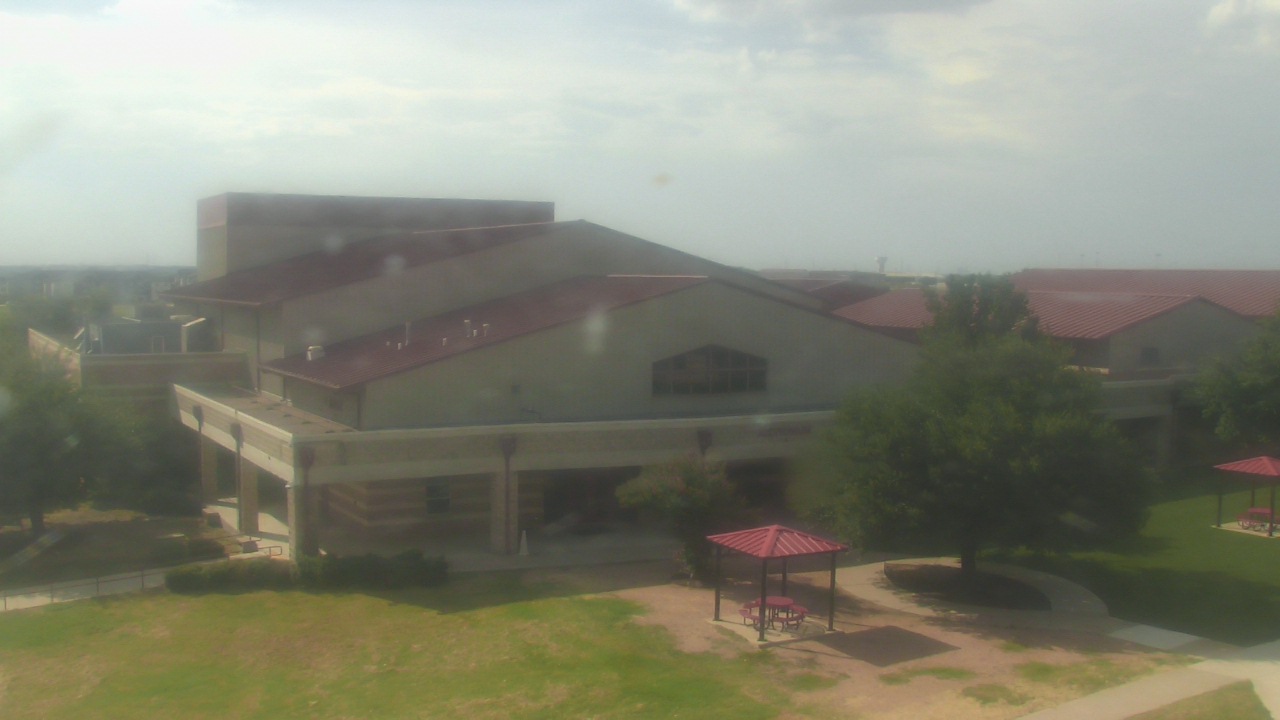 Thumbnail for current weather camera view from Manor HS in Manor, Texas