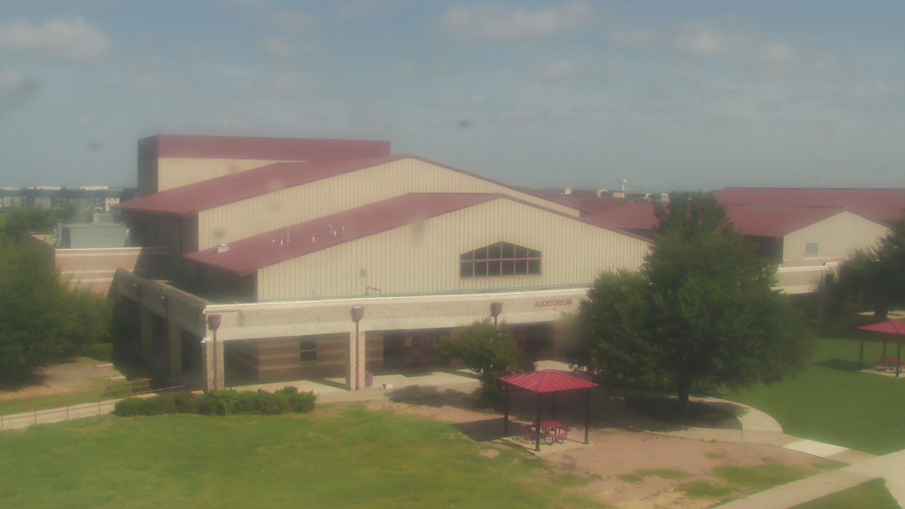 Thumbnail for current weather camera view from Manor HS in Manor, Texas