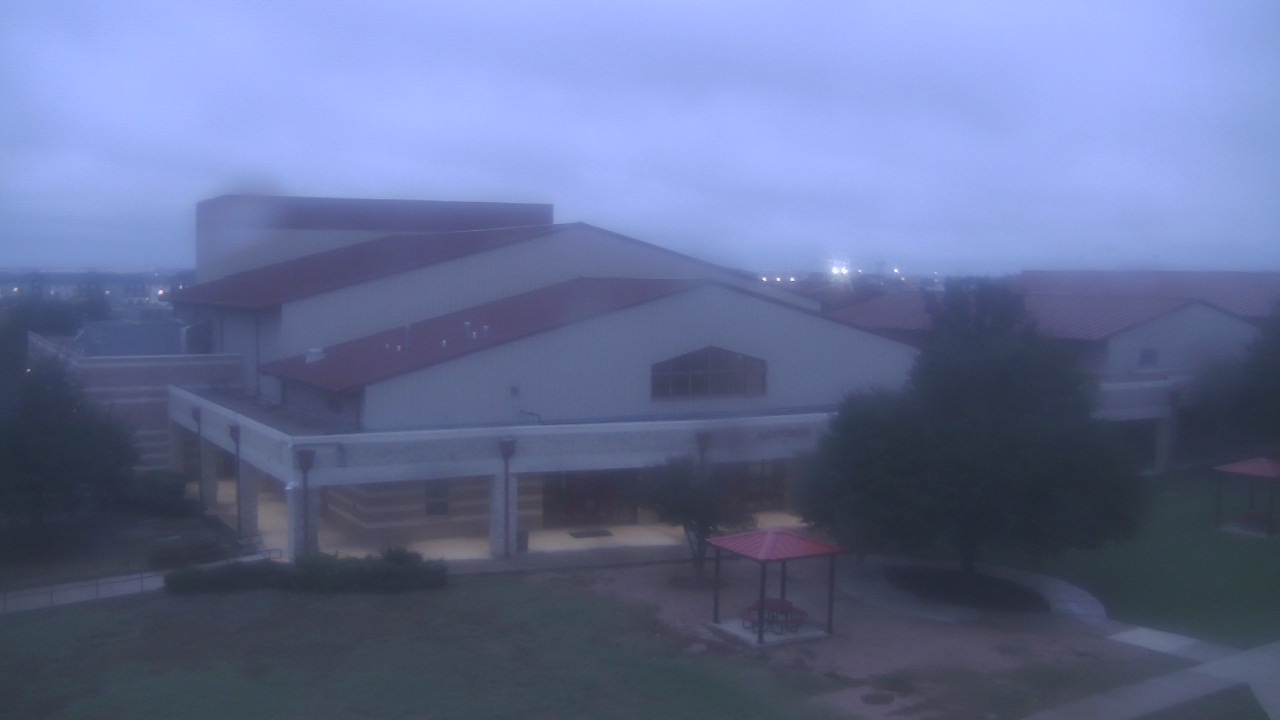 Thumbnail for current weather camera view from Manor HS in Manor, Texas