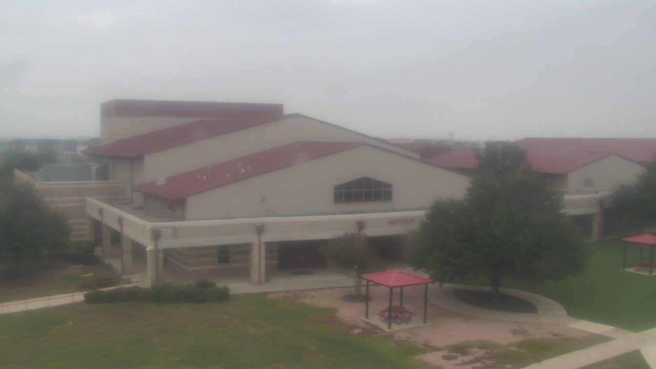 Thumbnail for current weather camera view from Manor HS in Manor, Texas