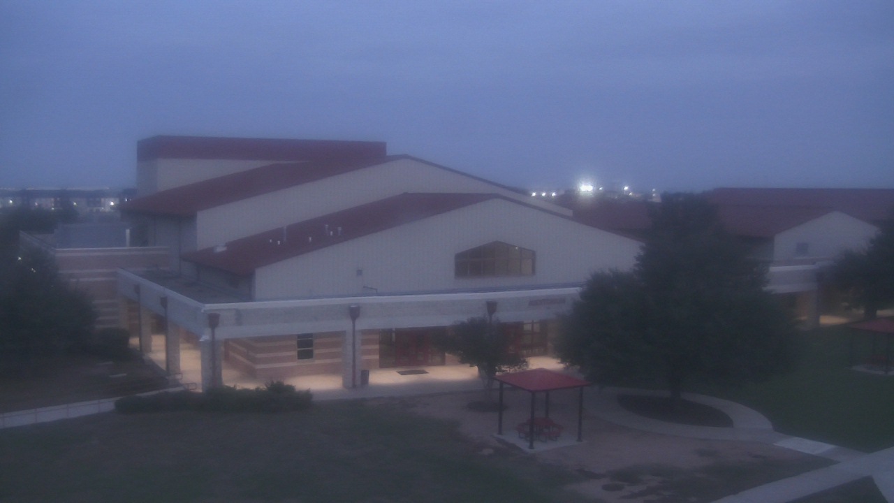 Thumbnail for current weather camera view from Manor HS in Manor, Texas