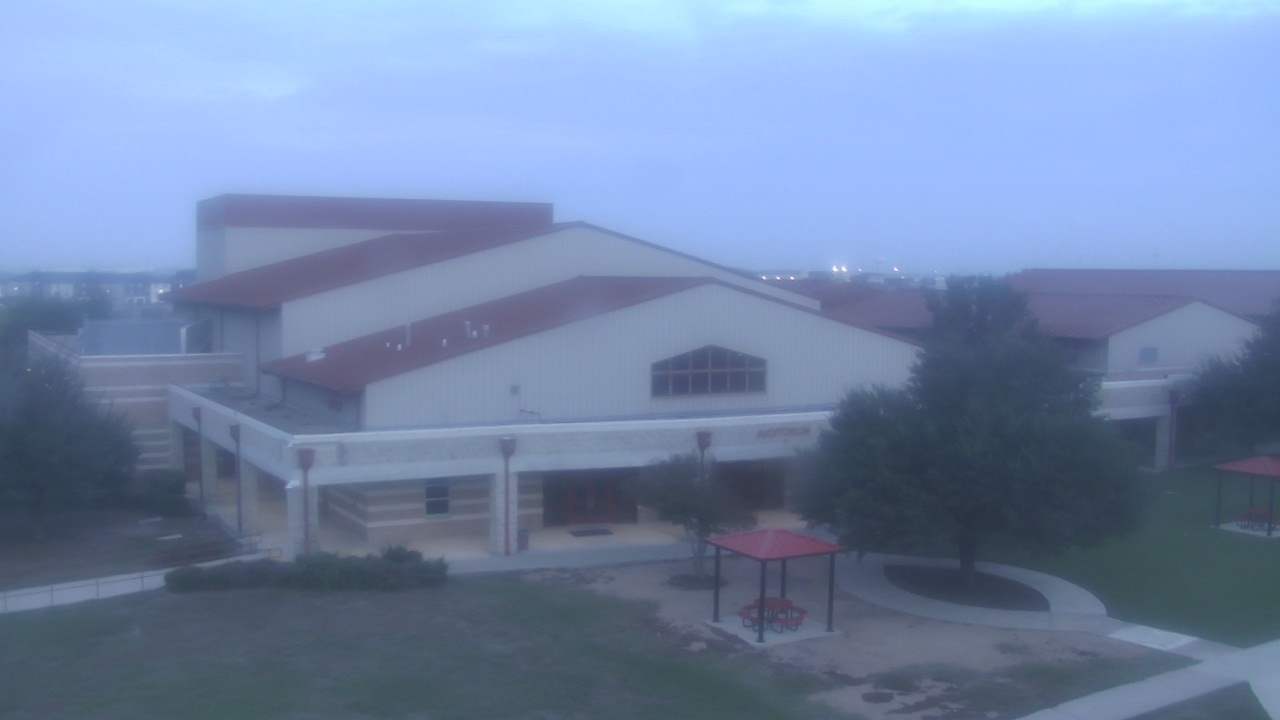 Thumbnail for current weather camera view from Manor HS in Manor, Texas