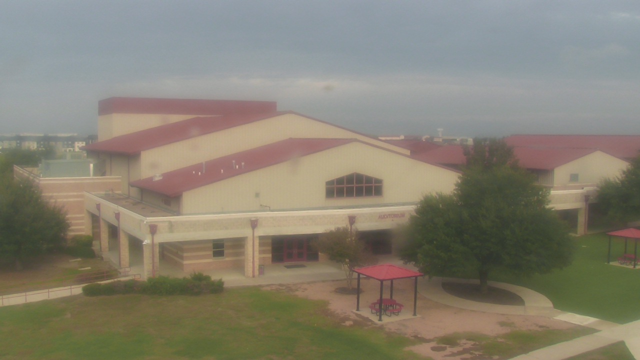 Thumbnail for current weather camera view from Manor HS in Manor, Texas