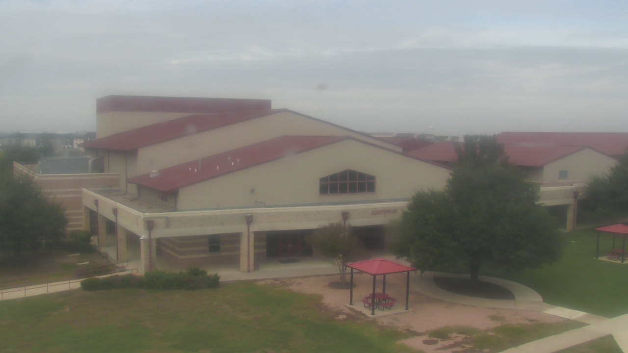 Thumbnail for current weather camera view from Manor HS in Manor, Texas