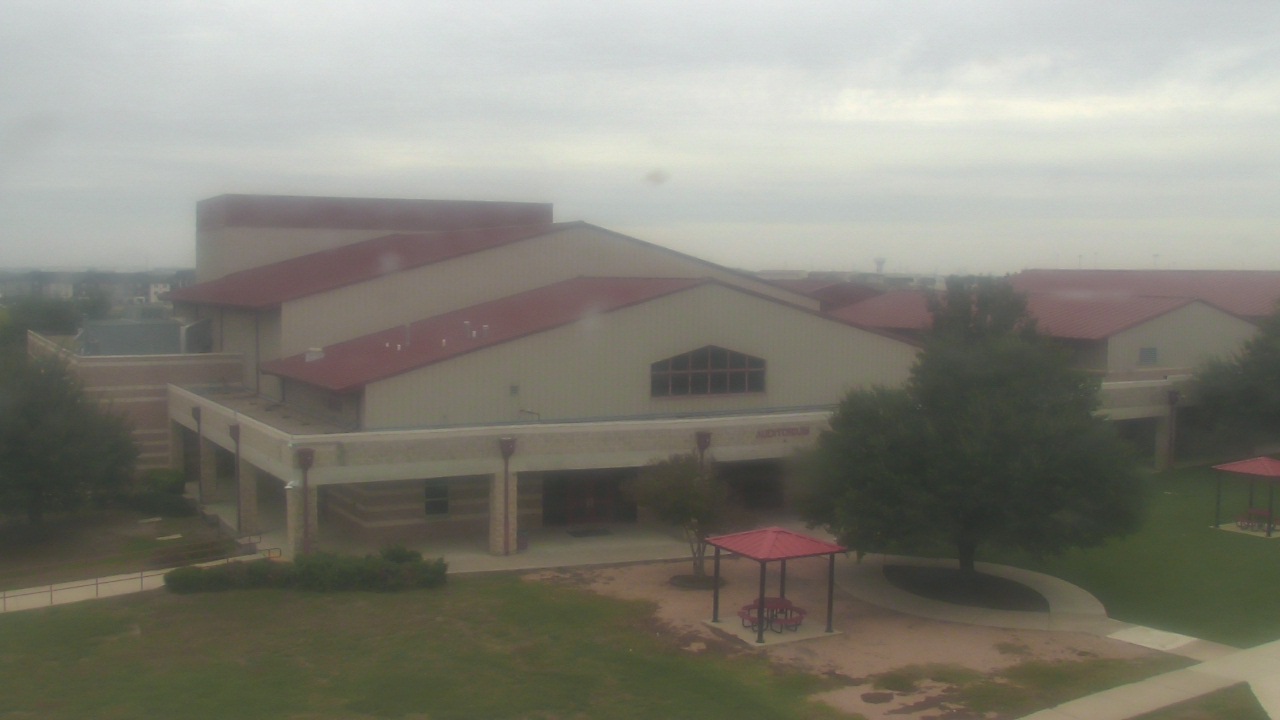 Thumbnail for current weather camera view from Manor HS in Manor, Texas