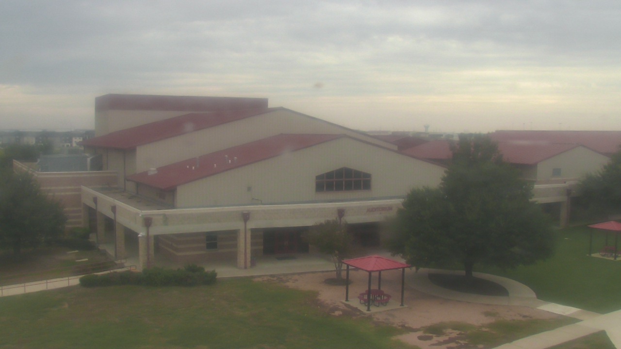Thumbnail for current weather camera view from Manor HS in Manor, Texas