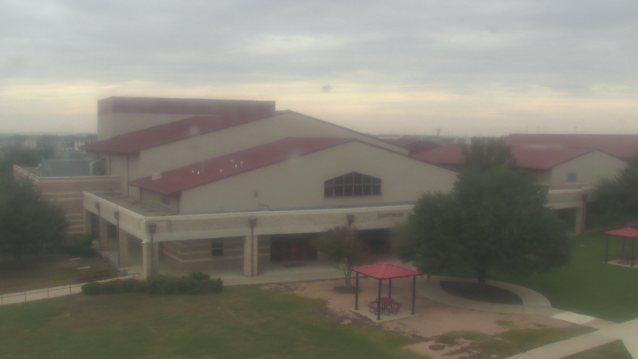 Thumbnail for current weather camera view from Manor HS in Manor, Texas