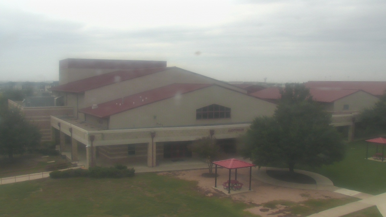 Thumbnail for current weather camera view from Manor HS in Manor, Texas