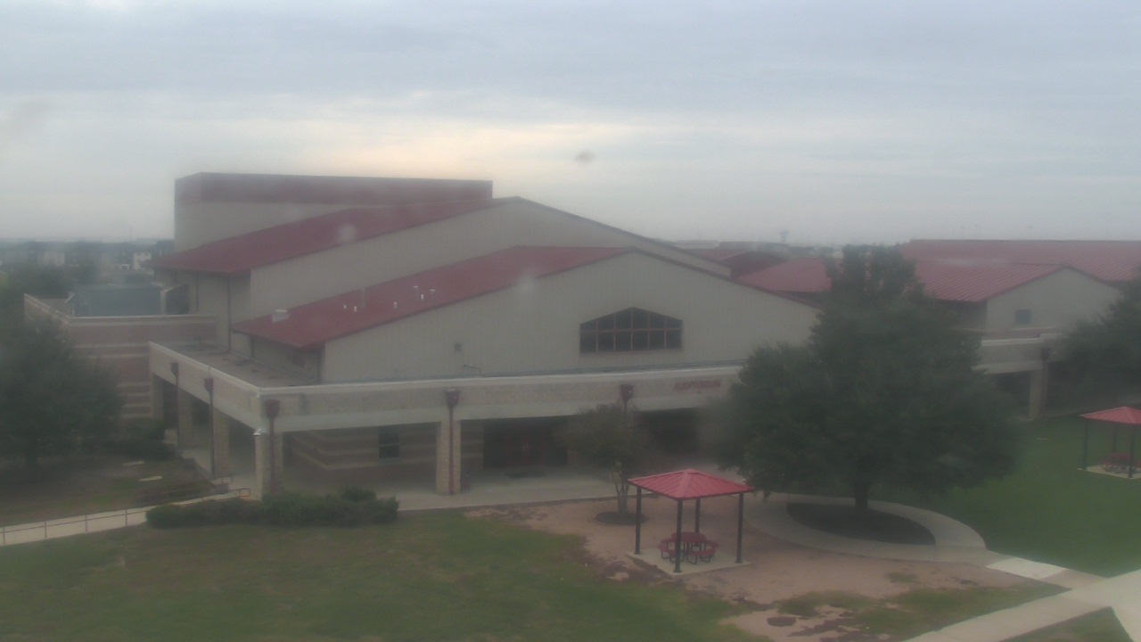 Thumbnail for current weather camera view from Manor HS in Manor, Texas