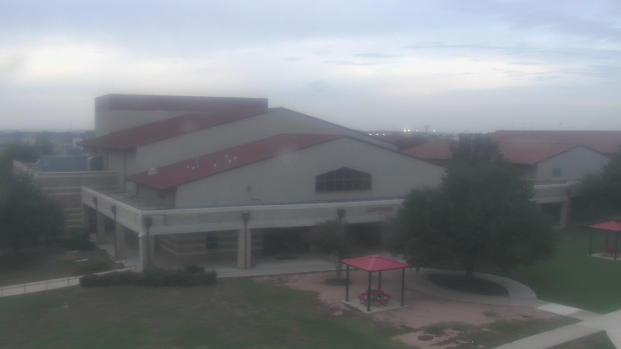 Thumbnail for current weather camera view from Manor HS in Manor, Texas