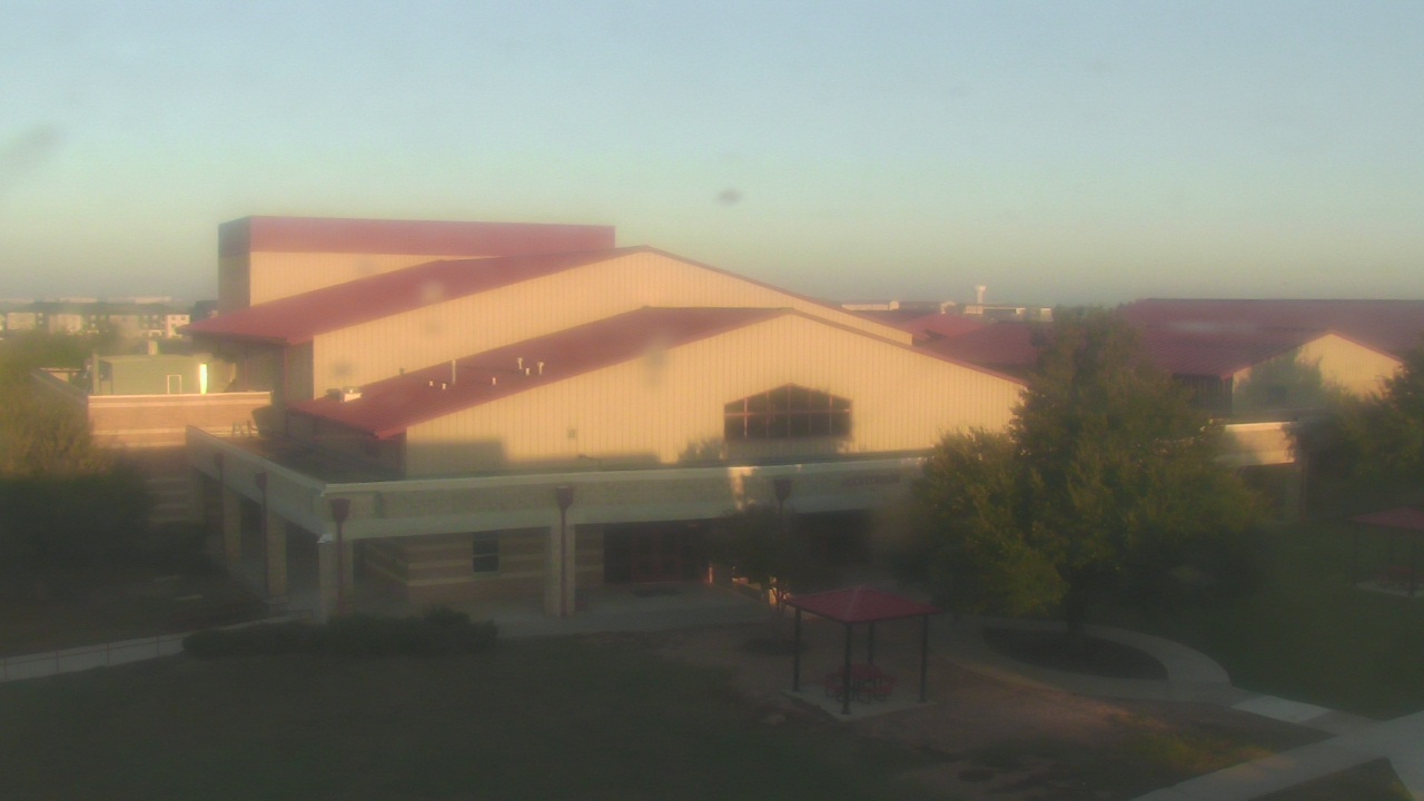 Thumbnail for current weather camera view from Manor HS in Manor, Texas
