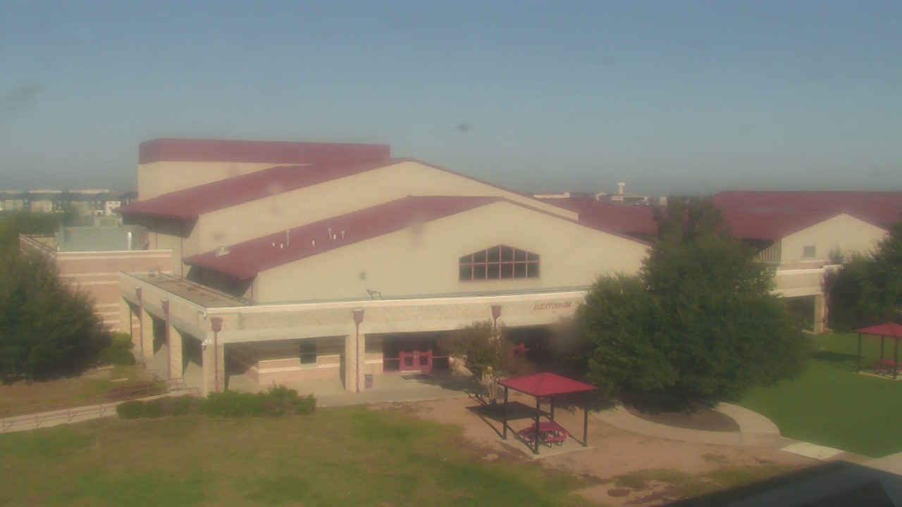 Thumbnail for current weather camera view from Manor HS in Manor, Texas