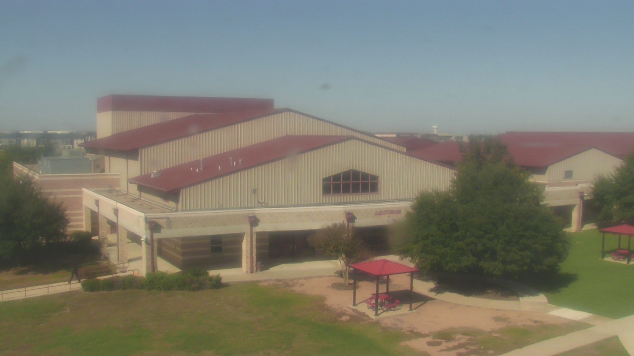 Thumbnail for current weather camera view from Manor HS in Manor, Texas