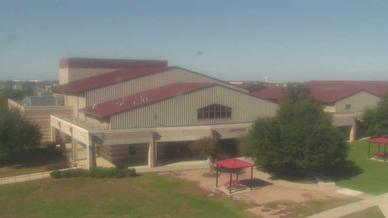 Thumbnail for current weather camera view from Manor HS in Manor, Texas