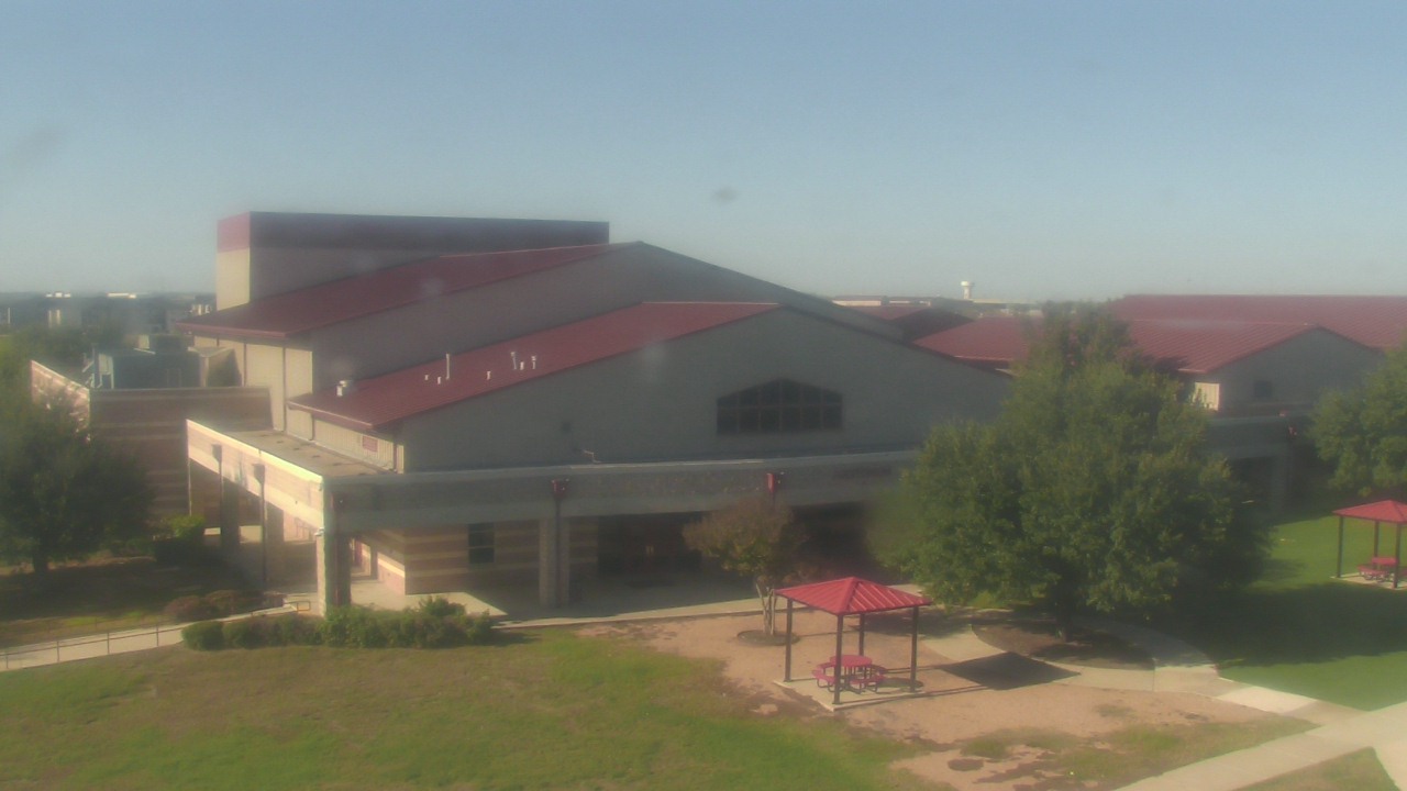 Thumbnail for current weather camera view from Manor HS in Manor, Texas