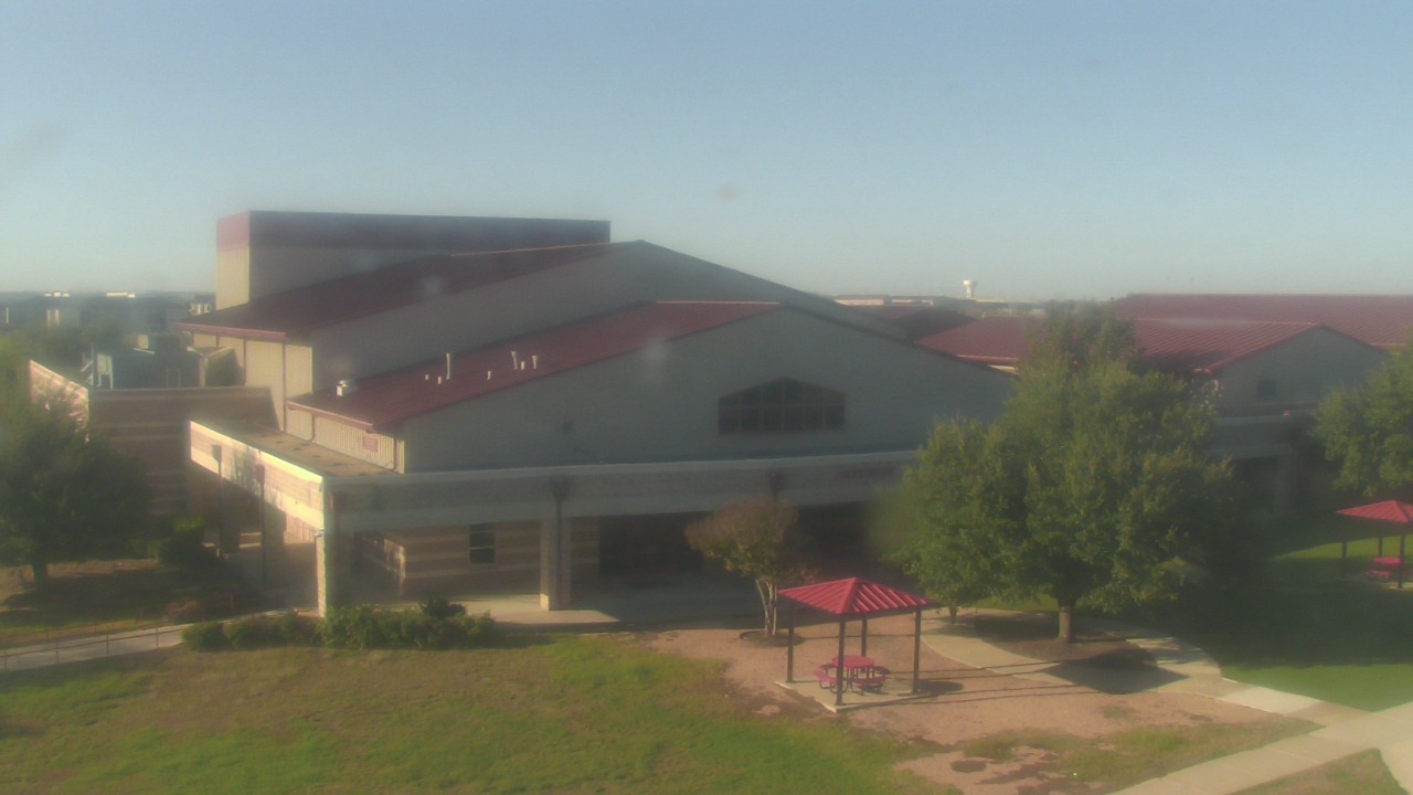 Thumbnail for current weather camera view from Manor HS in Manor, Texas