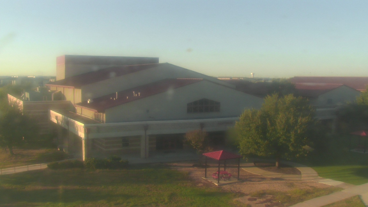 Thumbnail for current weather camera view from Manor HS in Manor, Texas