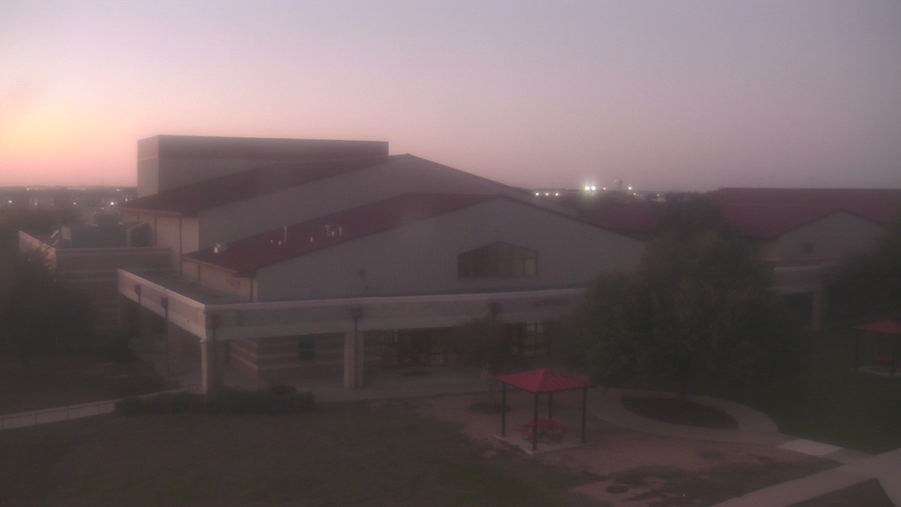 Thumbnail for current weather camera view from Manor HS in Manor, Texas