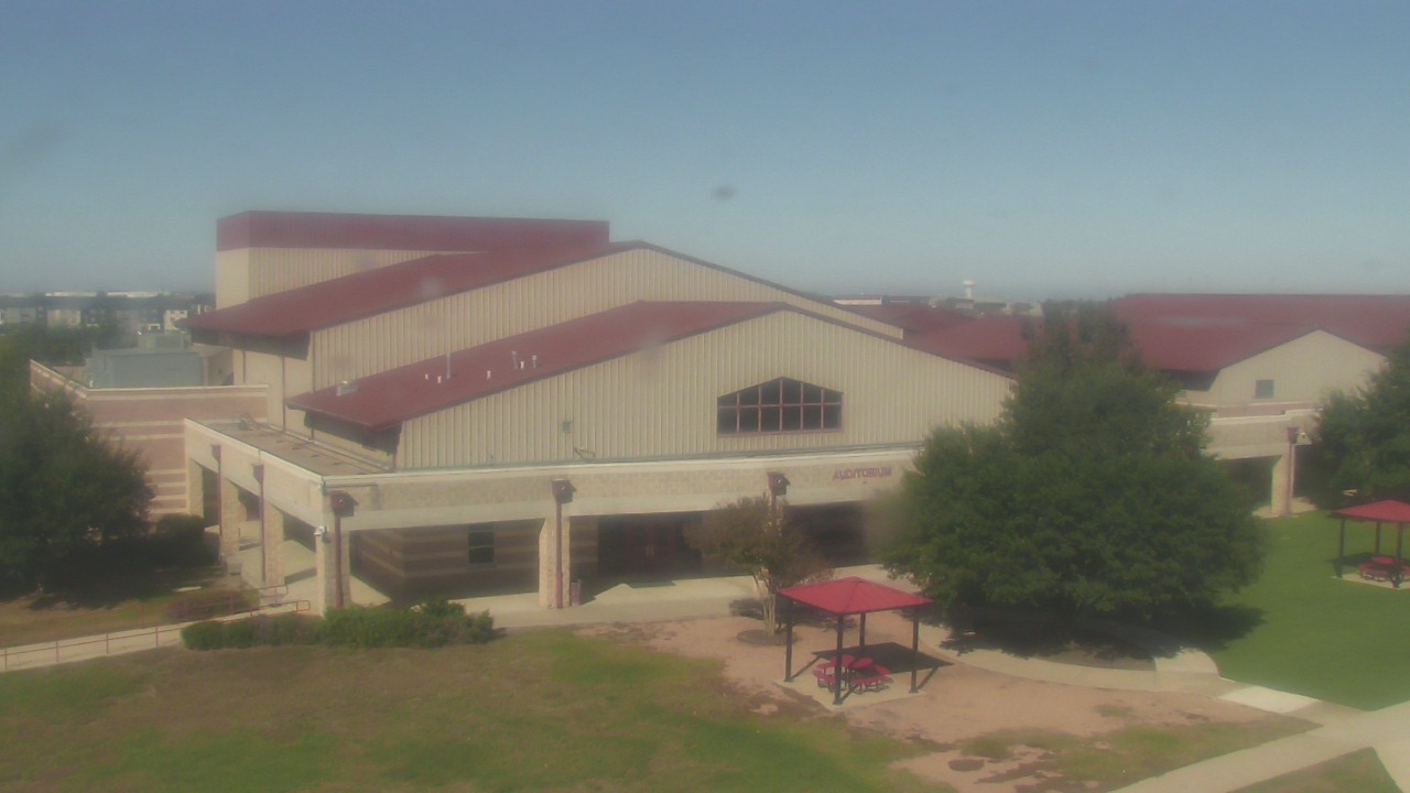 Thumbnail for current weather camera view from Manor HS in Manor, Texas