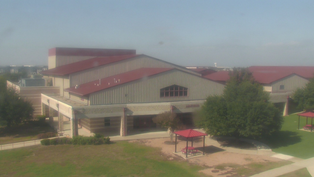 Thumbnail for current weather camera view from Manor HS in Manor, Texas