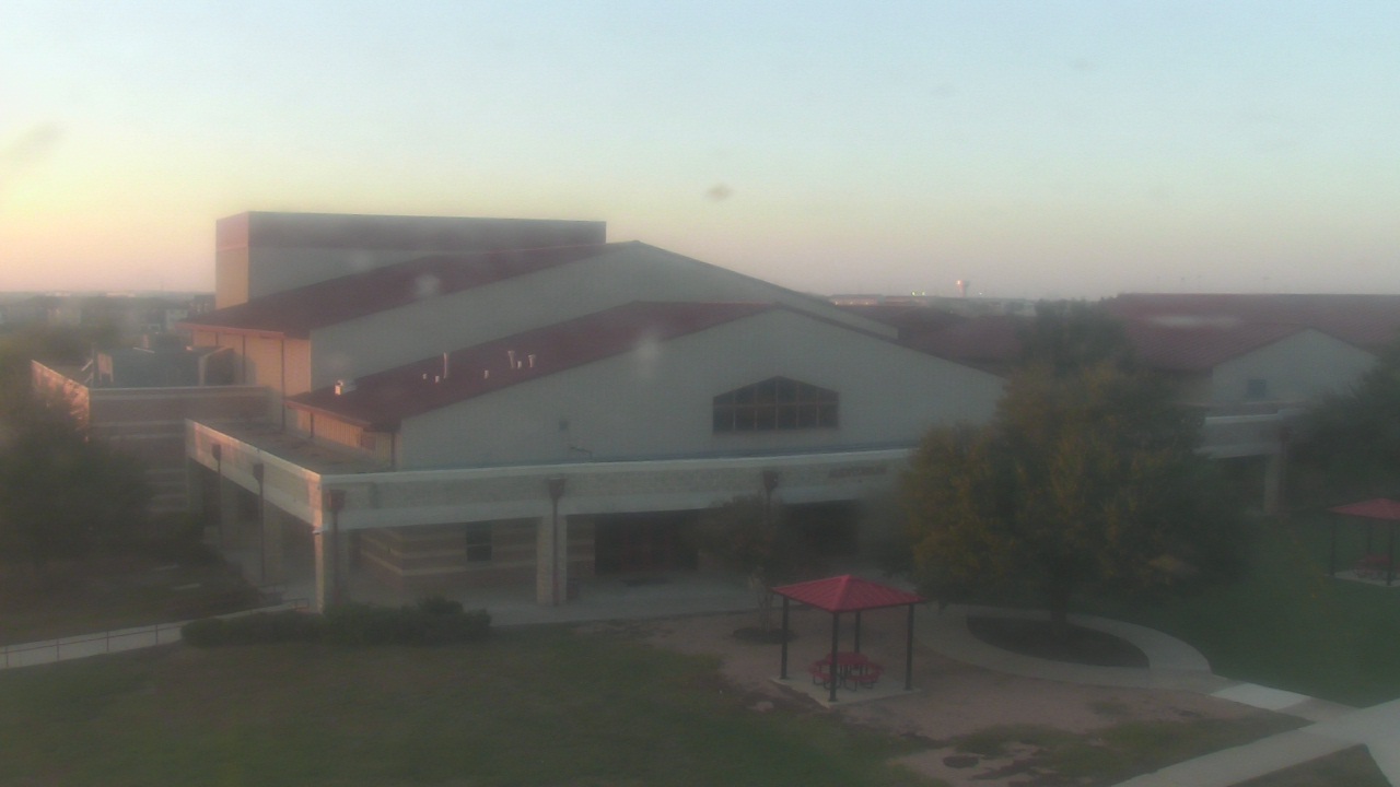 Thumbnail for current weather camera view from Manor HS in Manor, Texas