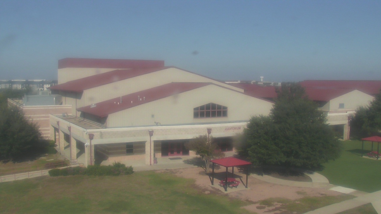 Thumbnail for current weather camera view from Manor HS in Manor, Texas