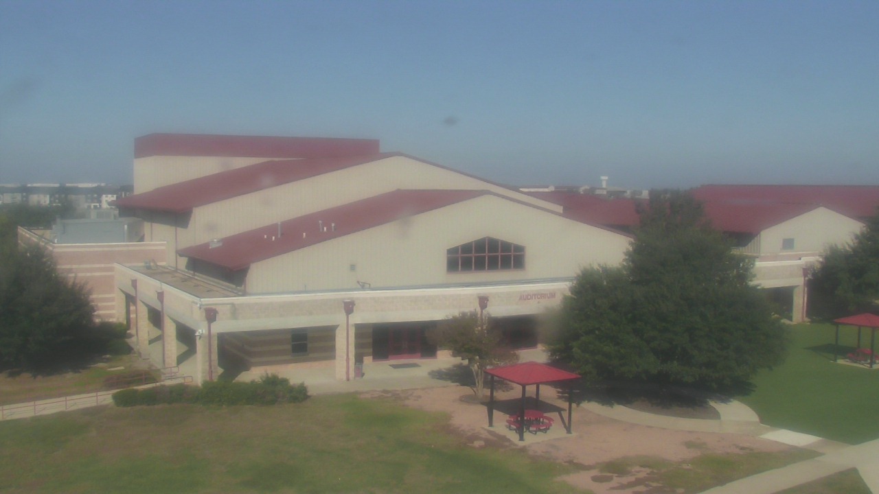 Thumbnail for current weather camera view from Manor HS in Manor, Texas