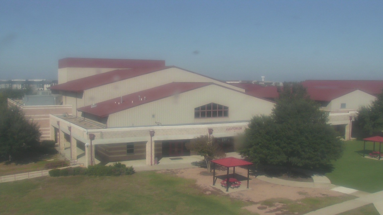 Thumbnail for current weather camera view from Manor HS in Manor, Texas
