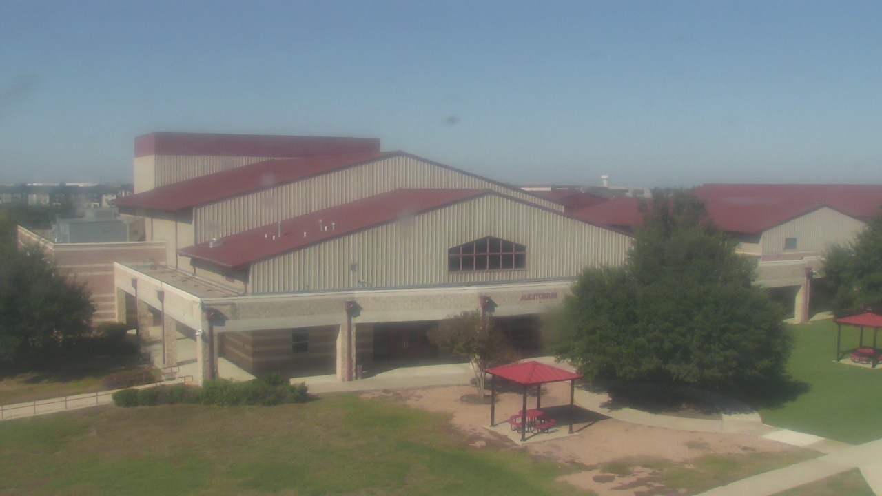 Thumbnail for current weather camera view from Manor HS in Manor, Texas