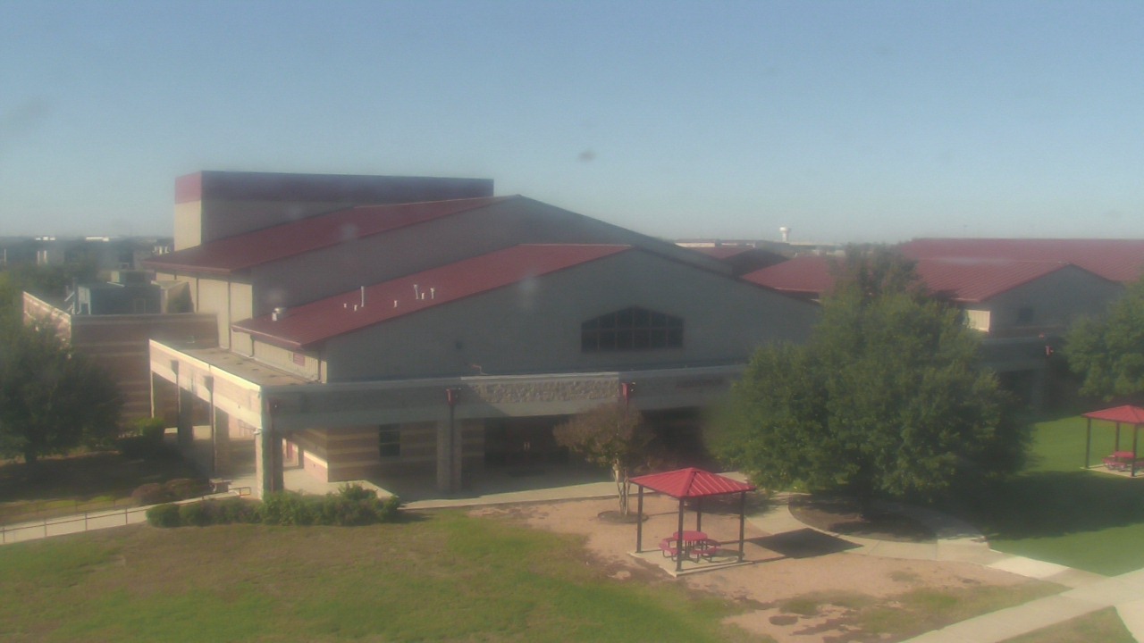 Thumbnail for current weather camera view from Manor HS in Manor, Texas