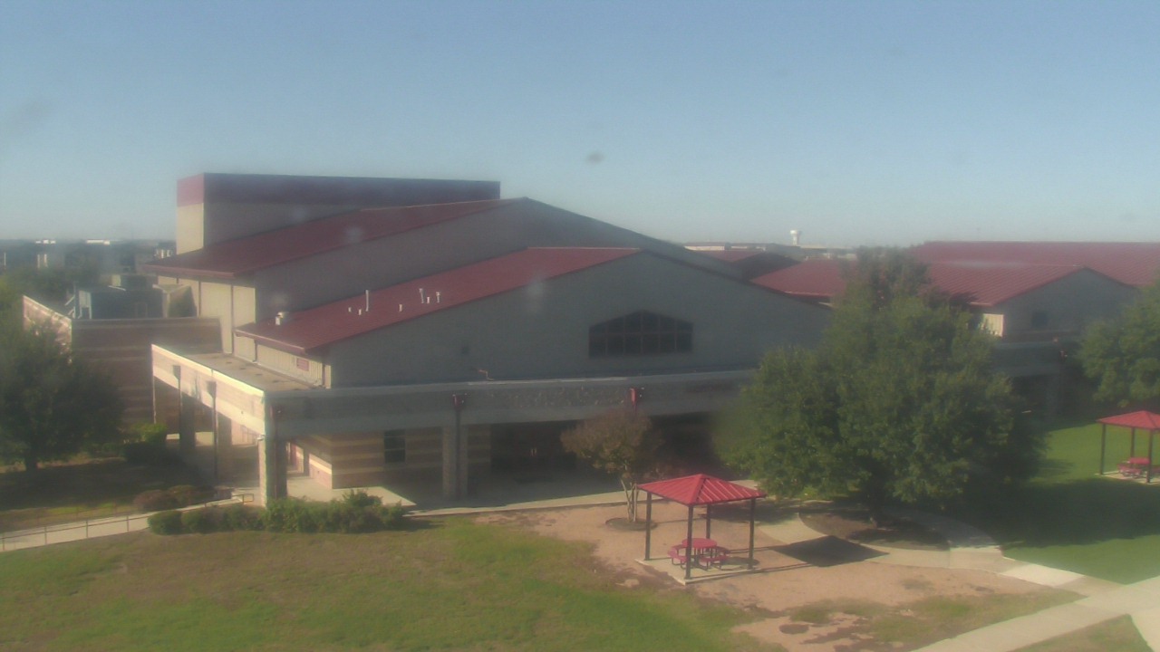 Thumbnail for current weather camera view from Manor HS in Manor, Texas