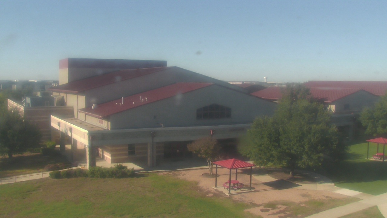 Thumbnail for current weather camera view from Manor HS in Manor, Texas