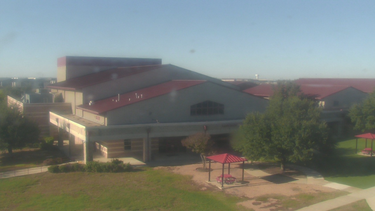 Thumbnail for current weather camera view from Manor HS in Manor, Texas