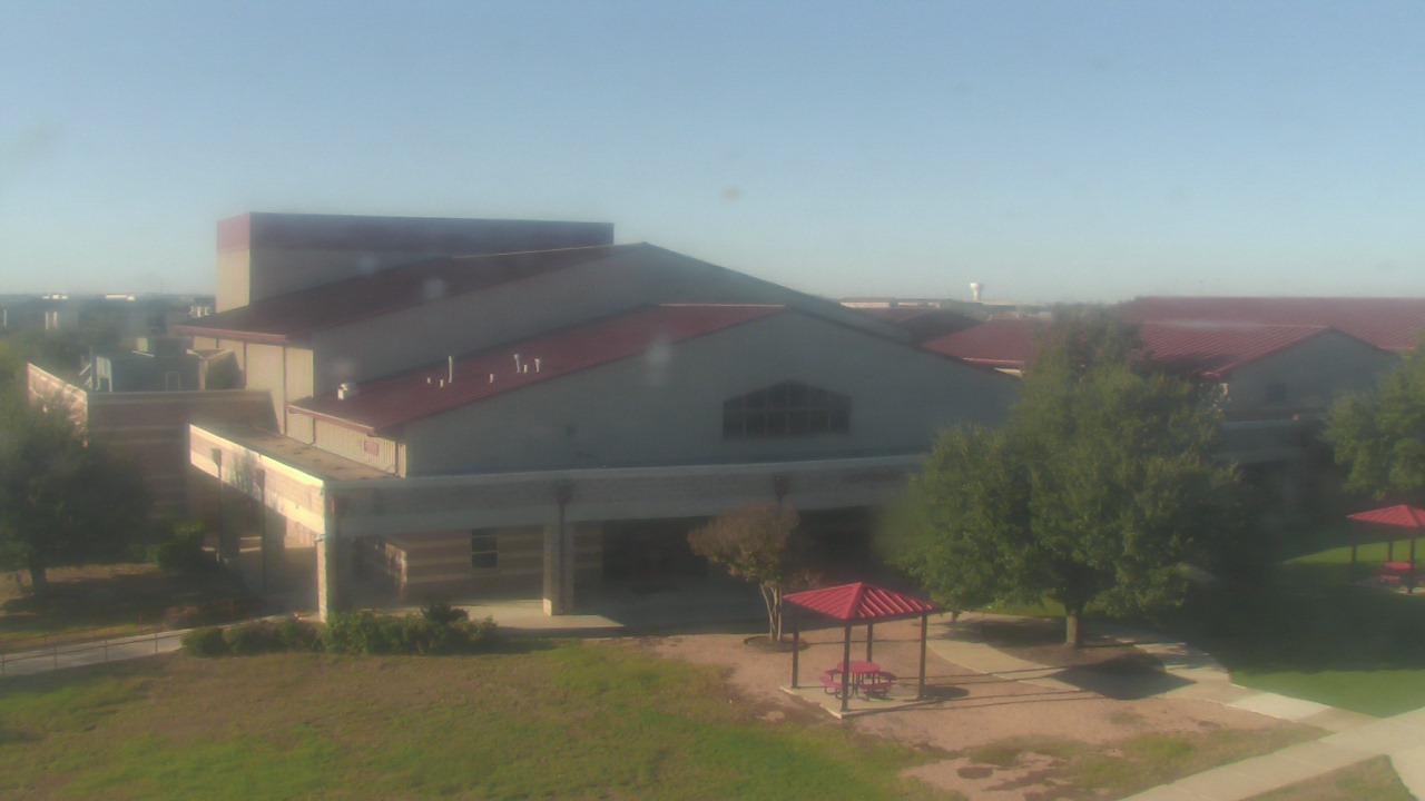 Thumbnail for current weather camera view from Manor HS in Manor, Texas