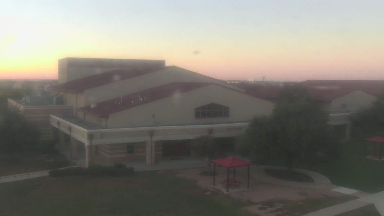 Thumbnail for current weather camera view from Manor HS in Manor, Texas