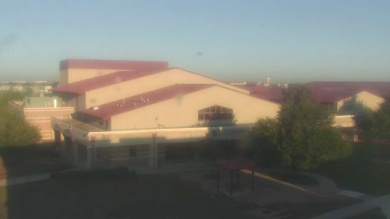 Thumbnail for current weather camera view from Manor HS in Manor, Texas