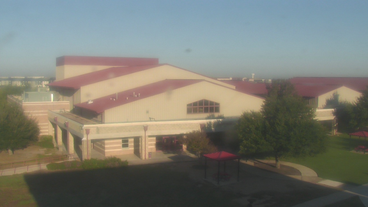 Thumbnail for current weather camera view from Manor HS in Manor, Texas