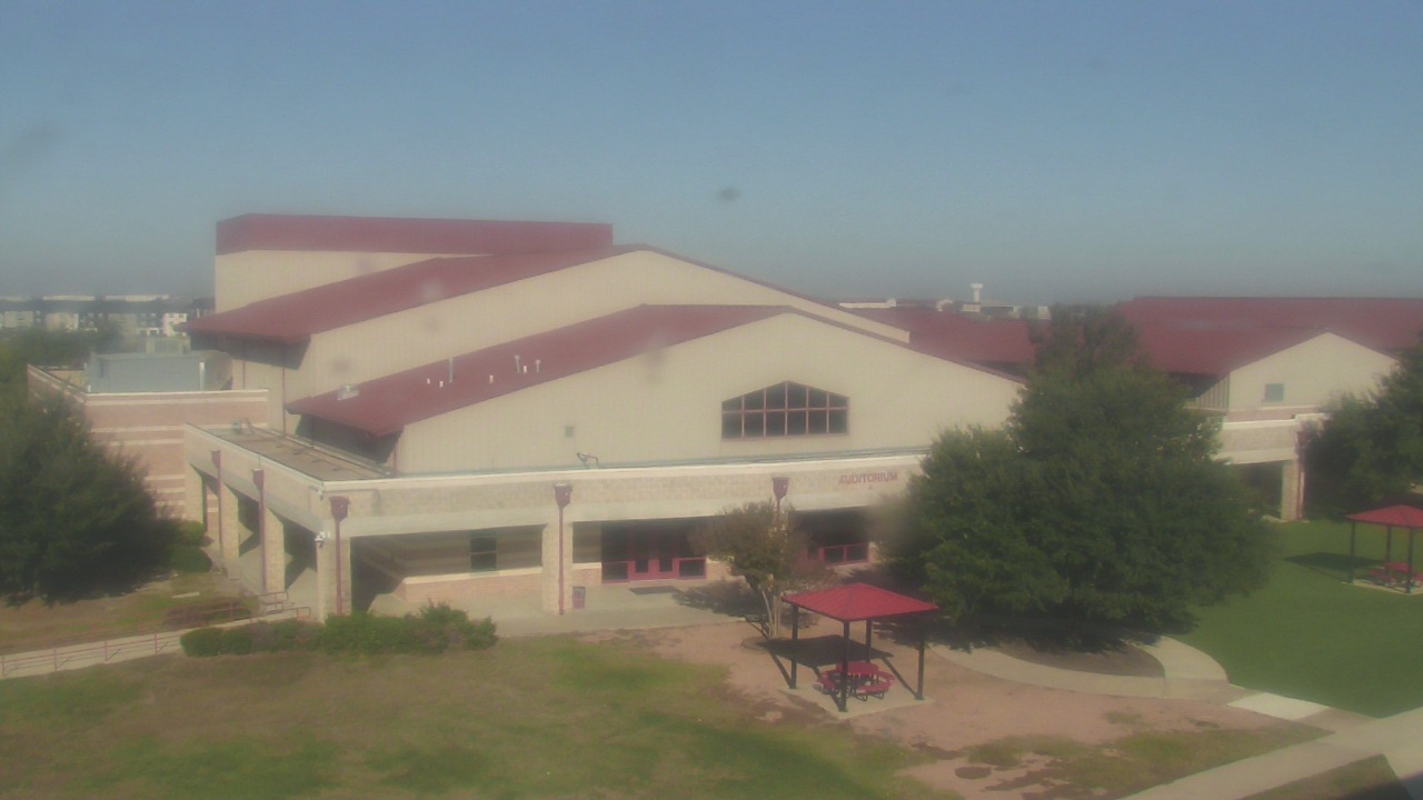 Thumbnail for current weather camera view from Manor HS in Manor, Texas