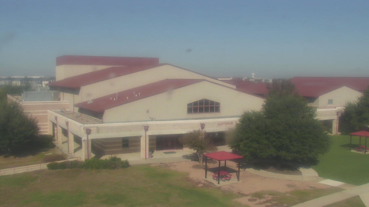 Thumbnail for current weather camera view from Manor HS in Manor, Texas