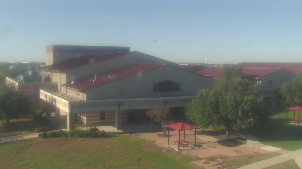 Thumbnail for current weather camera view from Manor HS in Manor, Texas