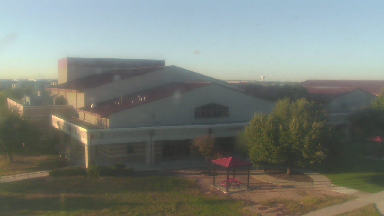 Thumbnail for current weather camera view from Manor HS in Manor, Texas
