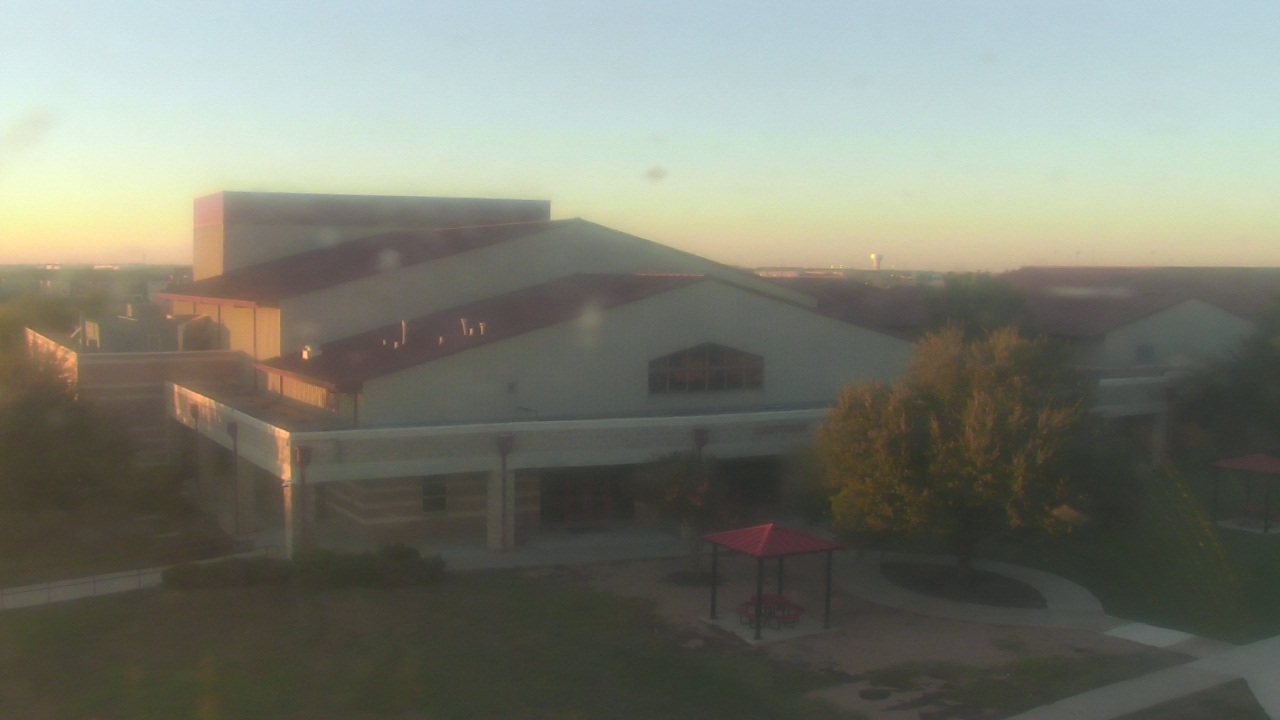 Thumbnail for current weather camera view from Manor HS in Manor, Texas