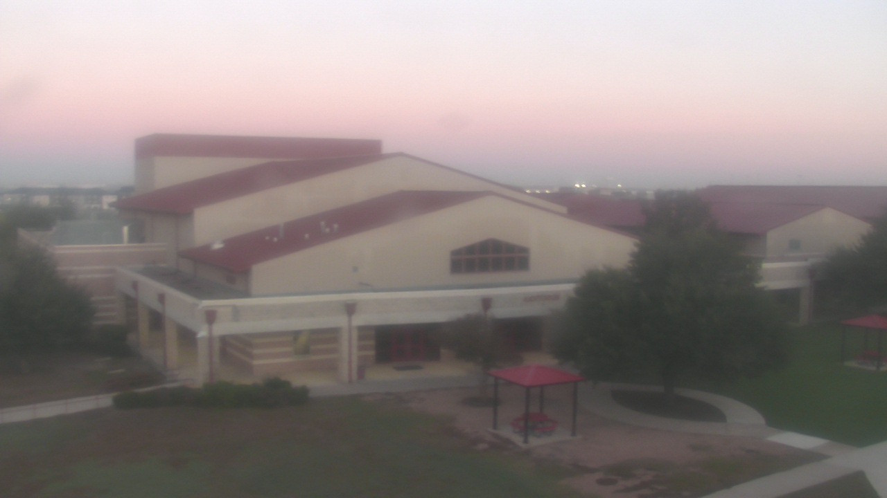 Thumbnail for current weather camera view from Manor HS in Manor, Texas
