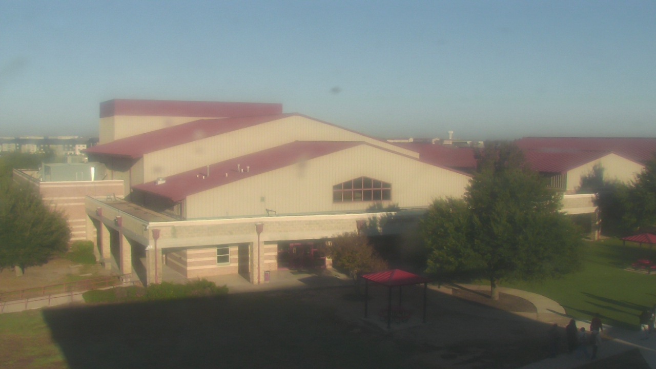 Thumbnail for current weather camera view from Manor HS in Manor, Texas