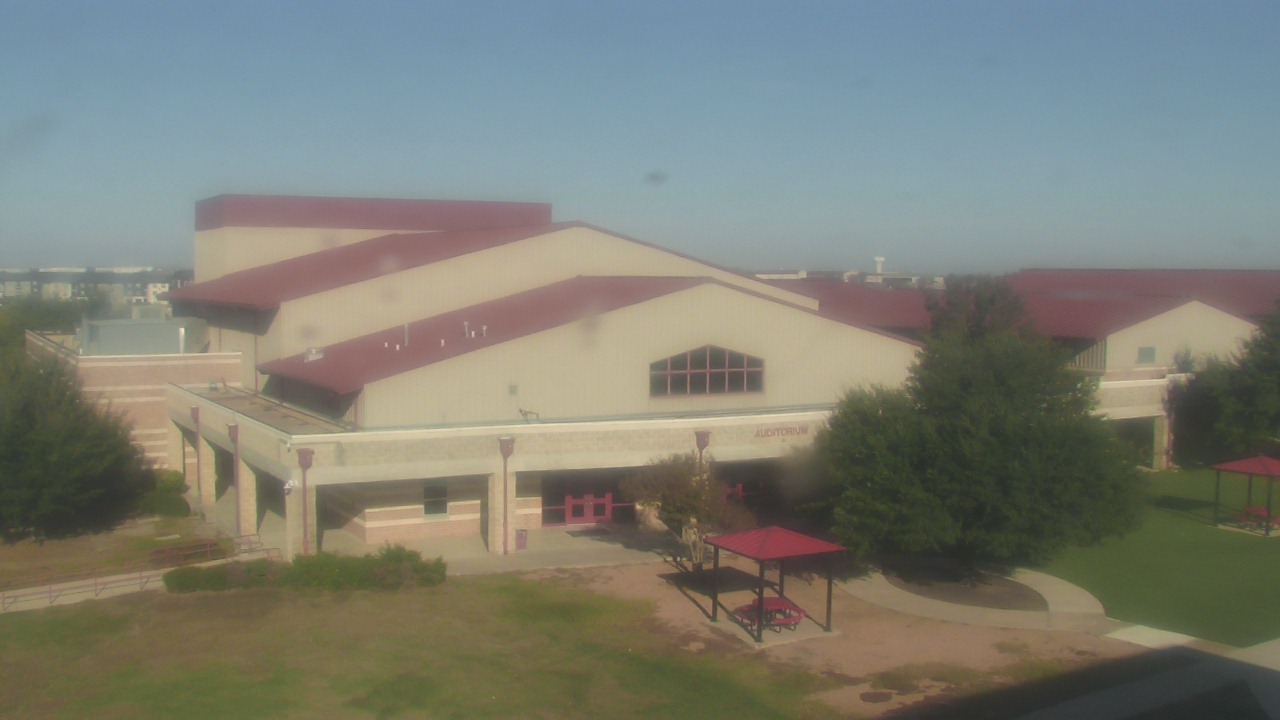 Thumbnail for current weather camera view from Manor HS in Manor, Texas