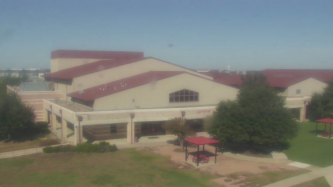 Thumbnail for current weather camera view from Manor HS in Manor, Texas