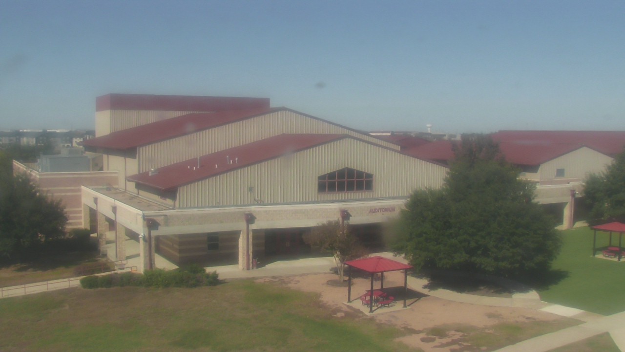 Thumbnail for current weather camera view from Manor HS in Manor, Texas