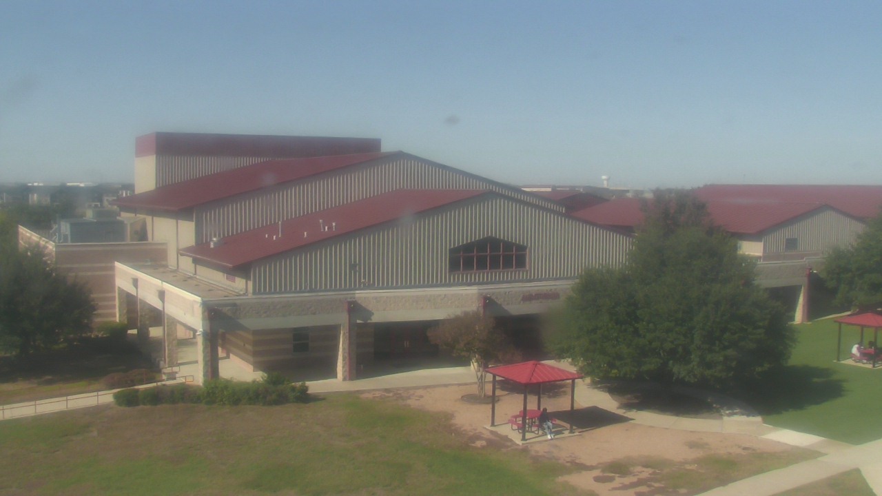 Thumbnail for current weather camera view from Manor HS in Manor, Texas
